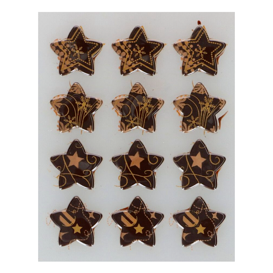 DECORACIONES DE CHOCOLATE FUNCAKES - ESTRELLAS - Imagen 2