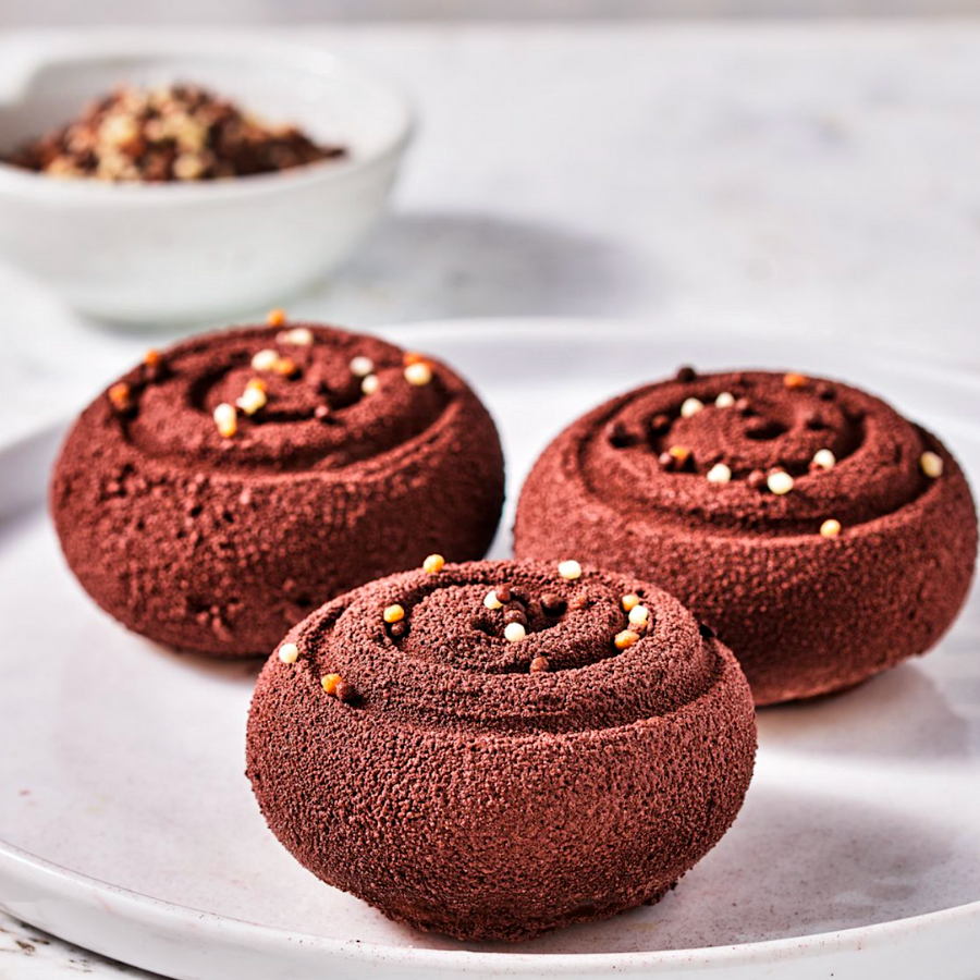 SPRAY "VELVET" EFECTO TERCIOPELO FUNCAKES - CHOCO OSCURO (100 ML) - Imagen 2