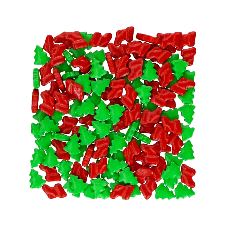 SPRINKLES WILTON - ARBOLES Y CALCETINES (56 G) - Imagen 2