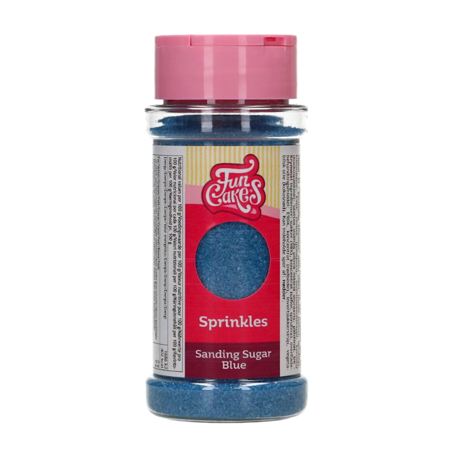 AZUCAR DE GRANO FINO "SANDING SUGAR" FUNCAKES - AZUL (80 G) - Imagen 2