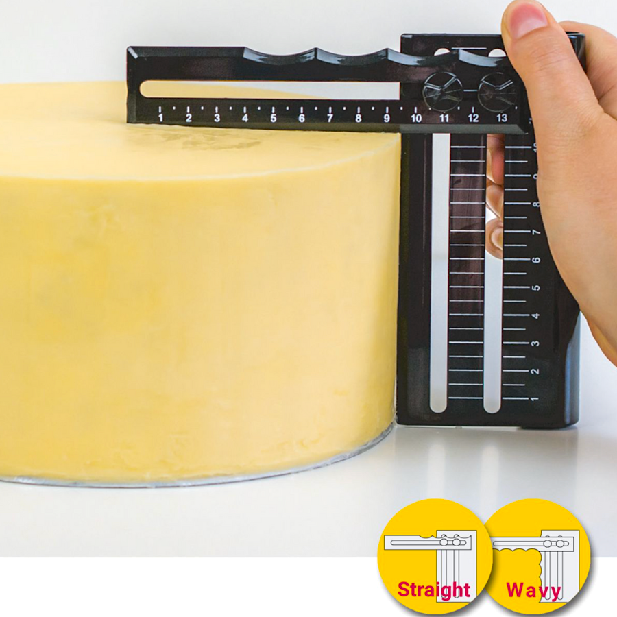 ALISADOR DE TARTAS DEKOFEE - LISO Y ONDULADO - Imagen 2