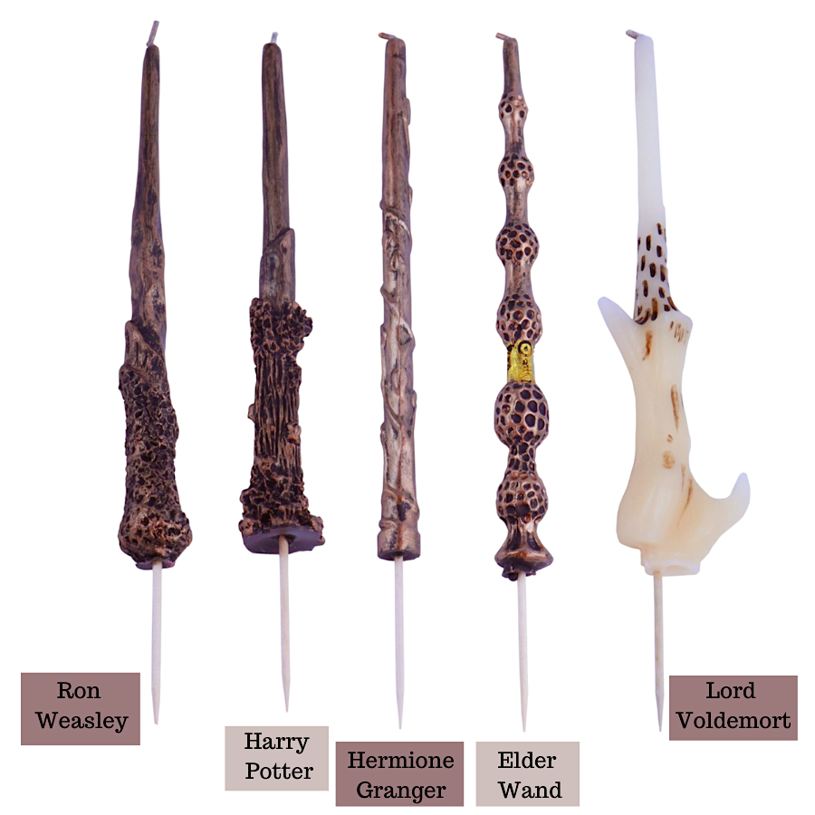 VELA CUMPLEAÑOS PME - VARITA DE "HARRY POTTER" - Imagen 4