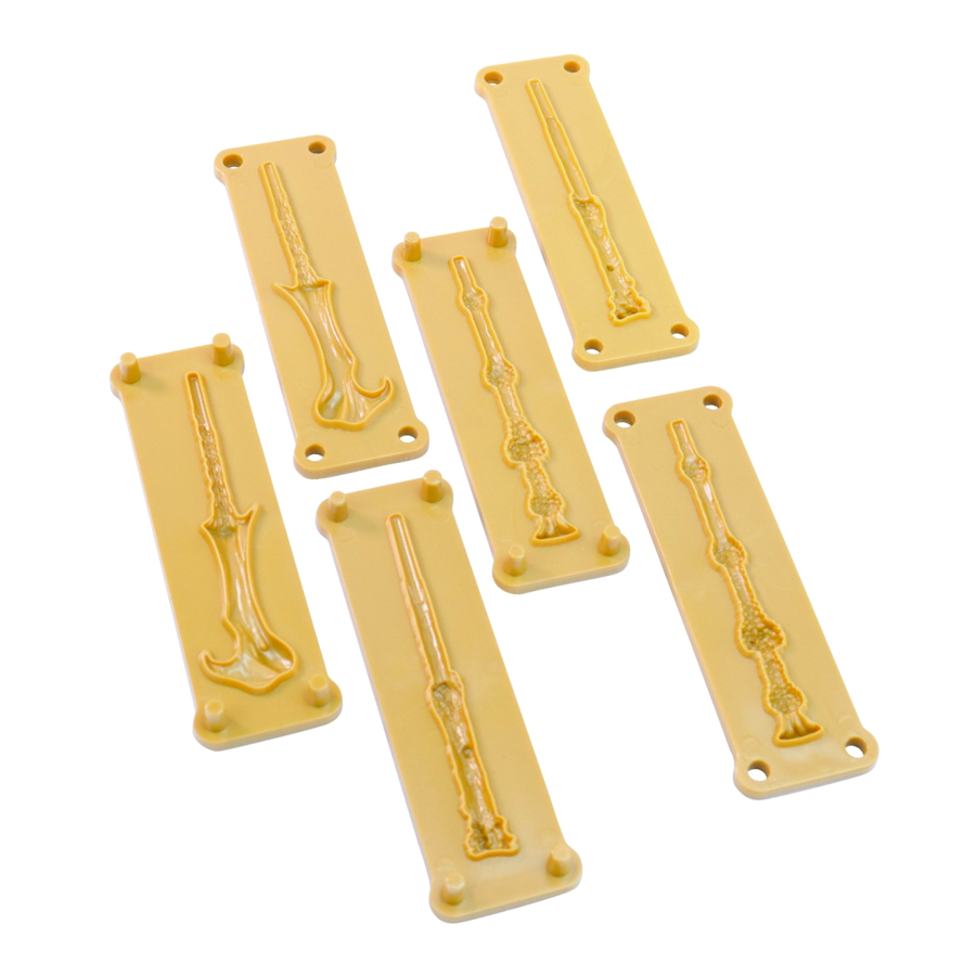 MOLDE PARA FONDANT PME - VARITAS "HARRY POTTER" - Imagen 2