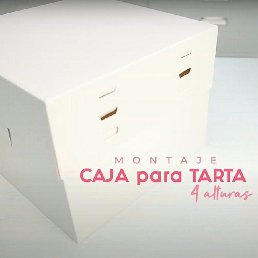 CAJA PARA TARTA 4 ALTURAS AJUSTABLES - 40 x 35 CM - Imagen 3