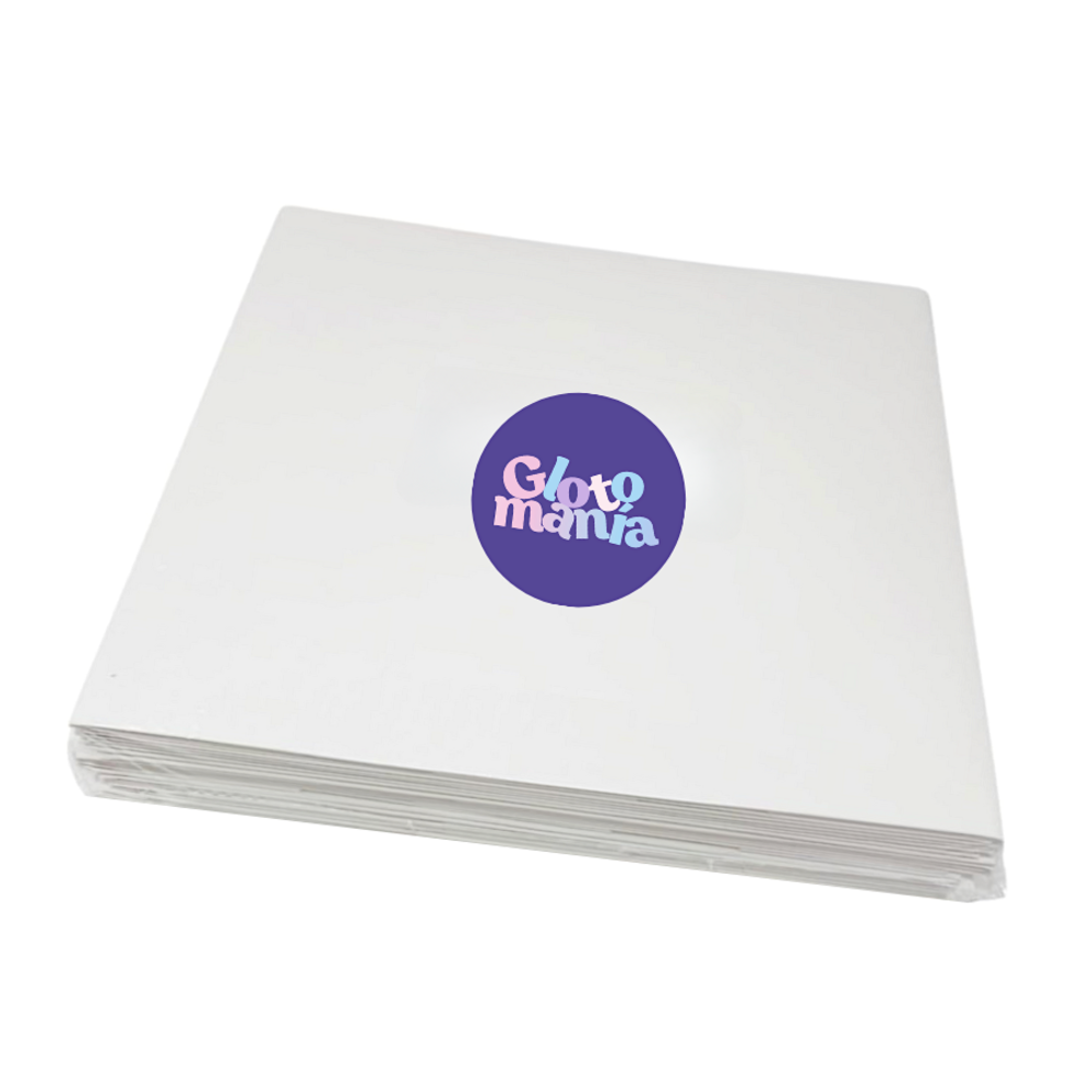 CAJA PARA TARTA CUADRADA BLANCA - 25 CM (5 UDS) - Imagen 2