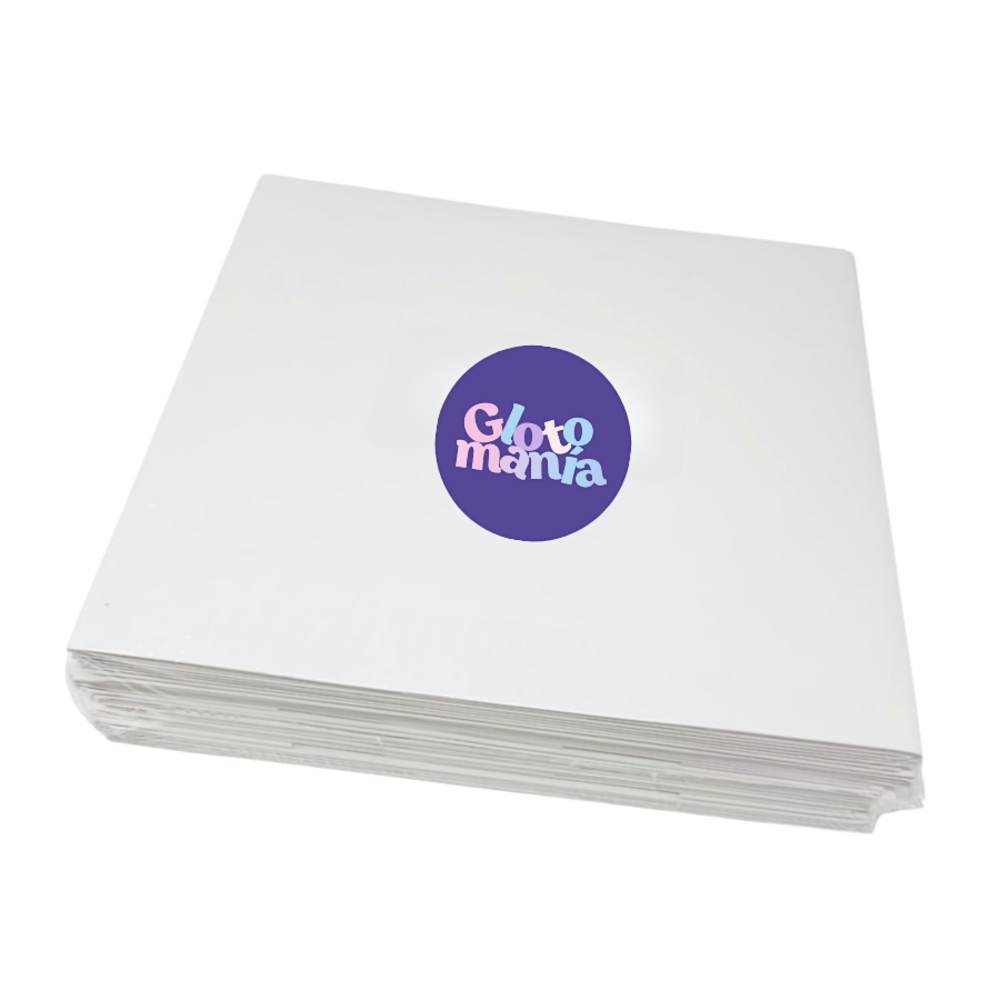 CAJA PARA TARTA CUADRADA BLANCA - 25 CM (10 UDS) - Imagen 2