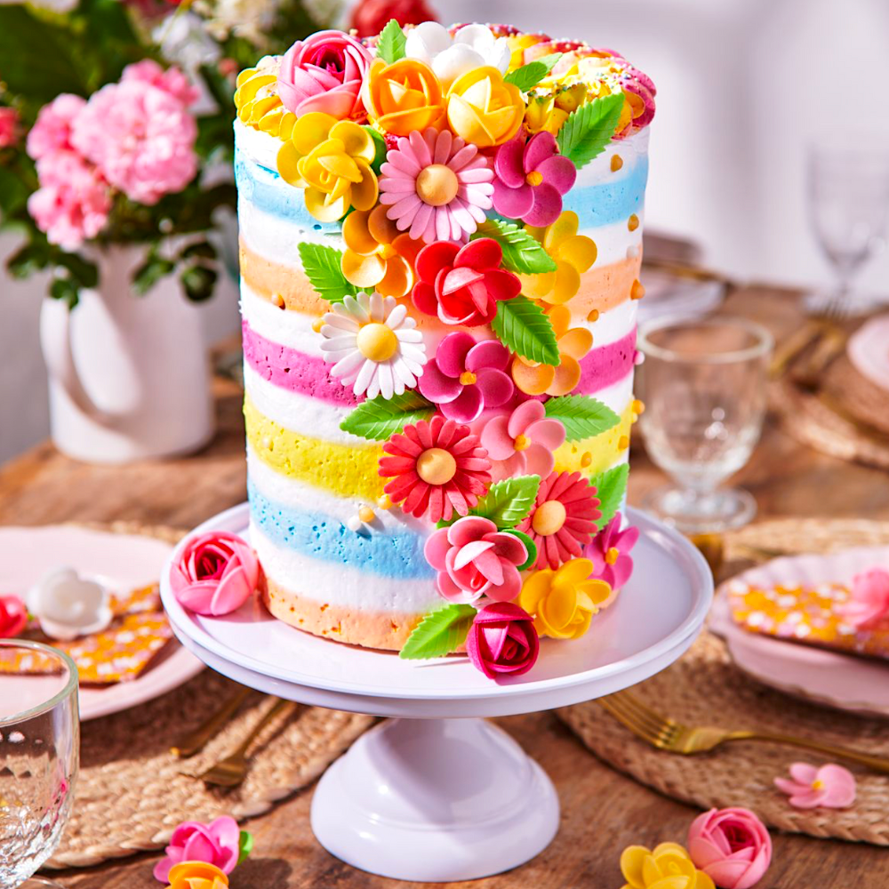 FLORES DE PAPEL DE OBLEA FUNCAKES - MARGARITAS - Imagen 3