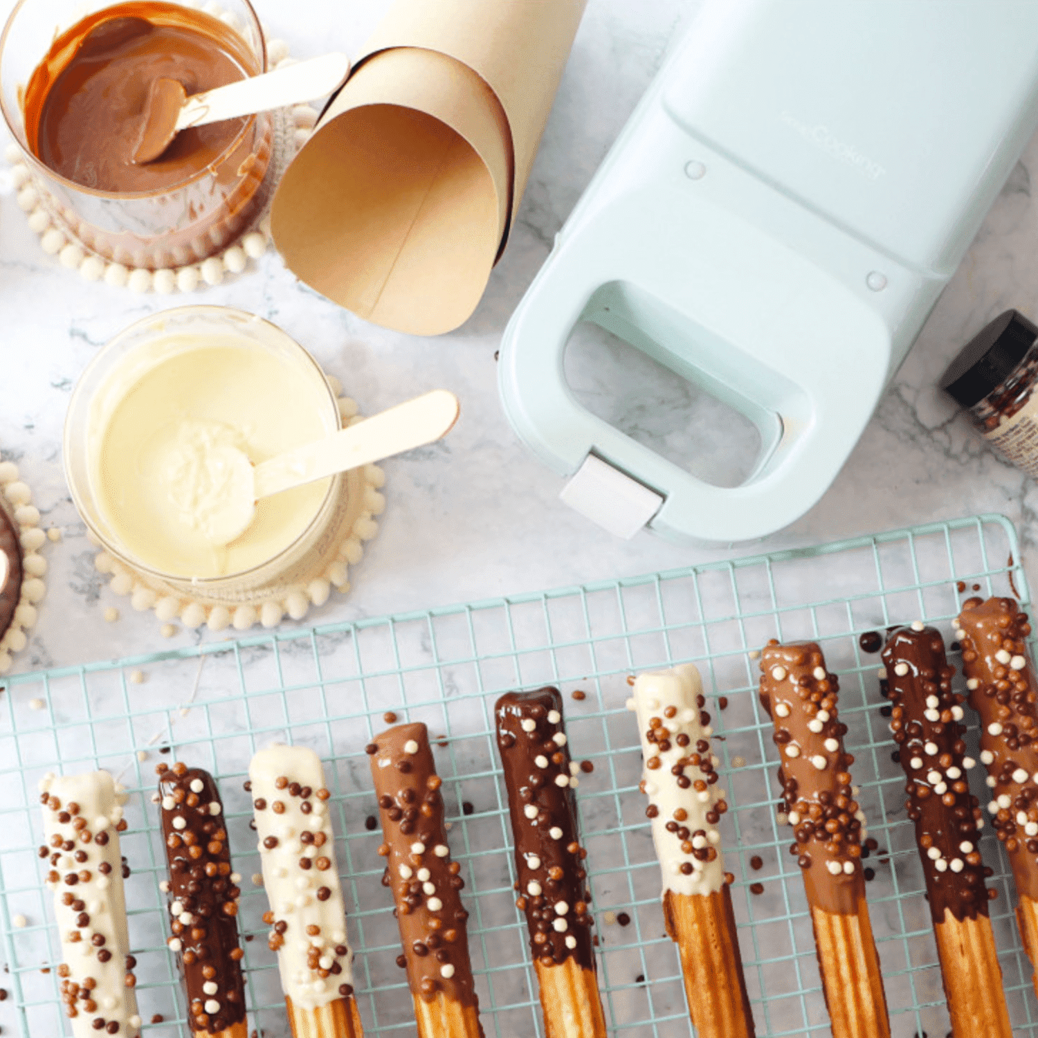 PREPARADO PARA CHURROS SCRAPCOOKING - 325 G - Imagen 3