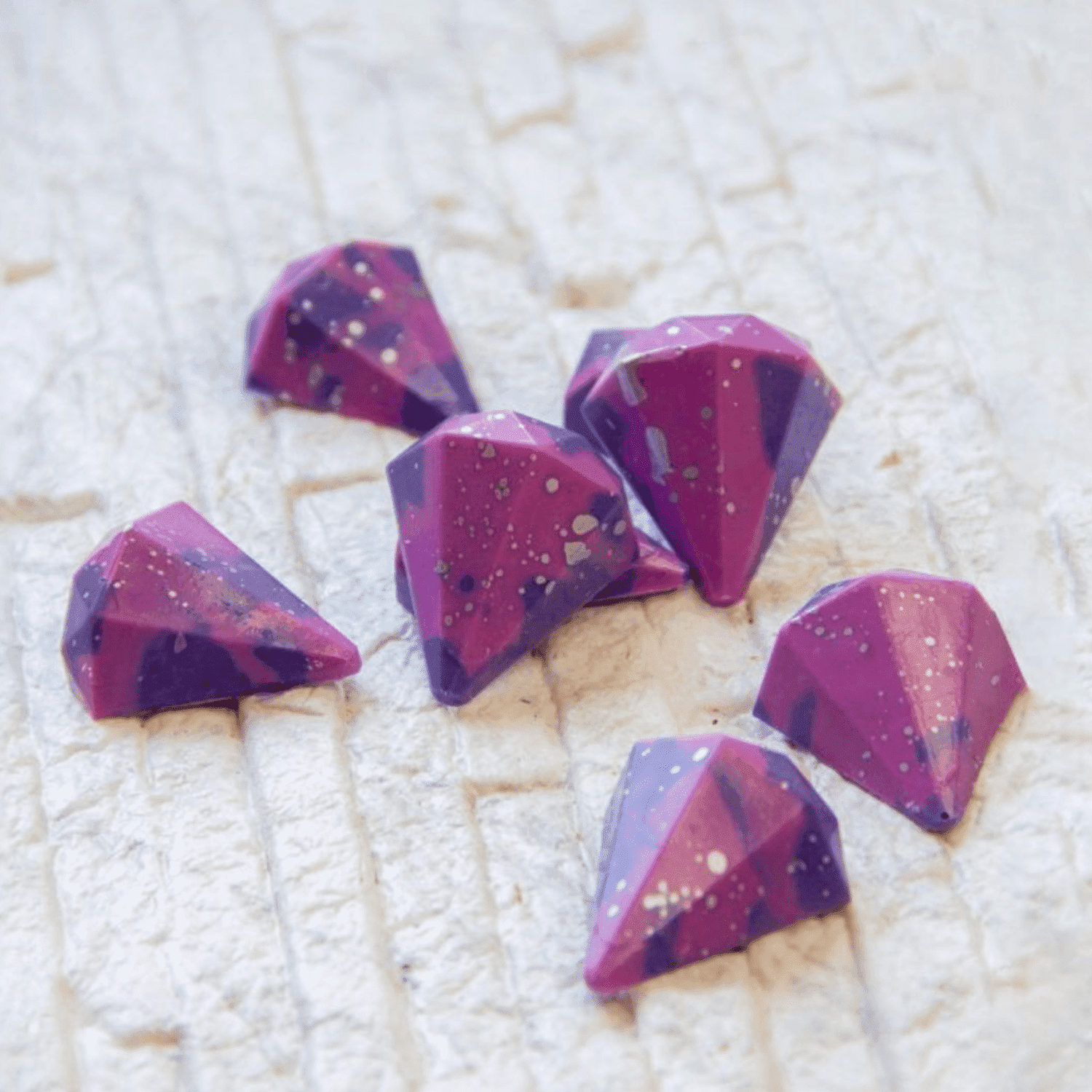 MOLDE PARA CHOCOLATE BWB - BOMBON DIAMANTE (8 CAVIDADES) - Imagen 2