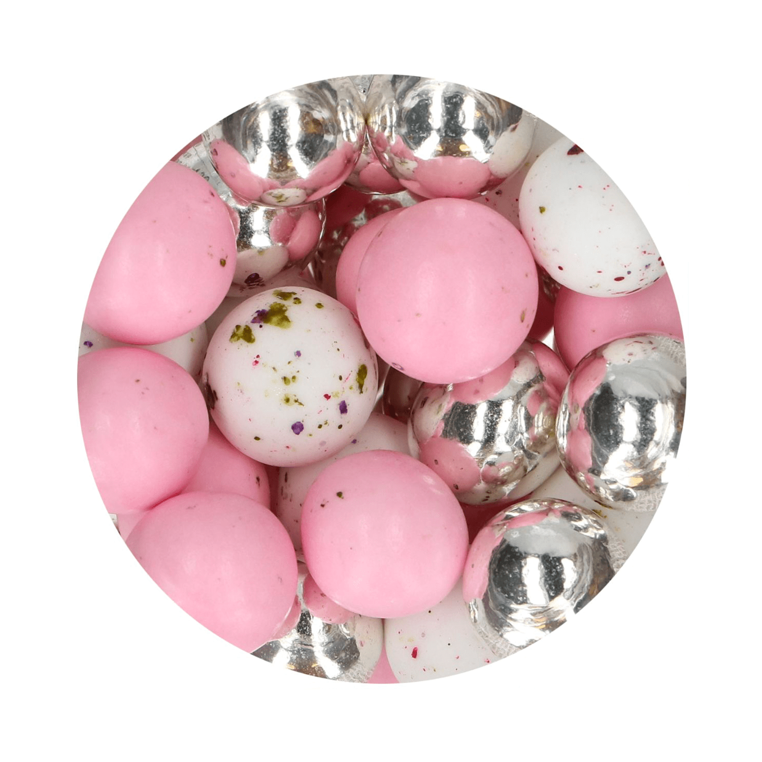 BOLAS CRUJIENTES DE CHOCOLATE FUNCAKES - GIRLY GLAM (130 G) - Imagen 2
