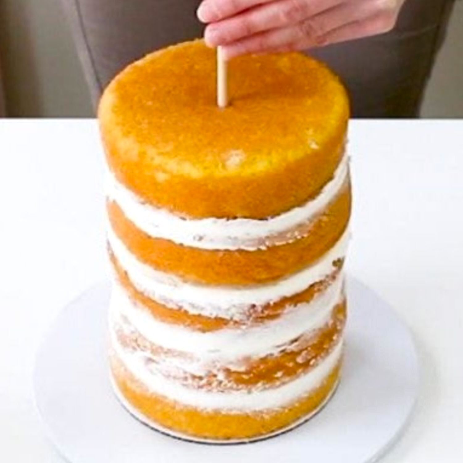 SET BASES DE MADERA (Ø 30 CM - 6 MM GROSOR) + PALOS 30 CM (2 U) - EN PAPIERS - Imagen 2