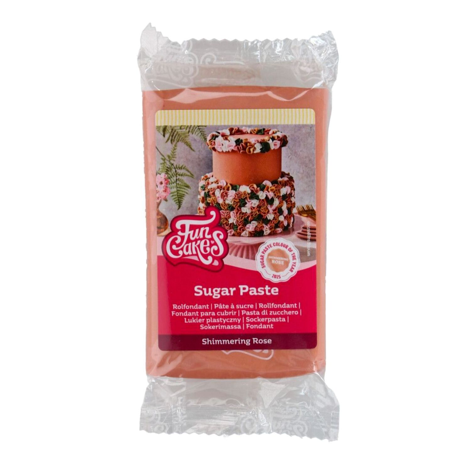 FONDANT FUNCAKES - ROSA BRILLANTE 250 G