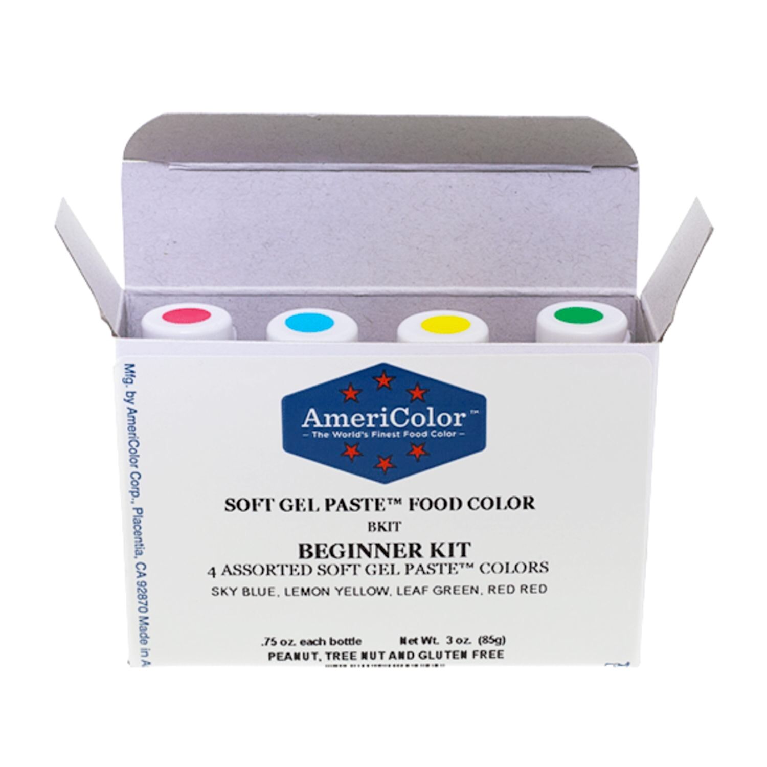 "BEGINNER KIT" 4 COLORANTES EN GEL AMERICOLOR (84 G) - Imagen 2