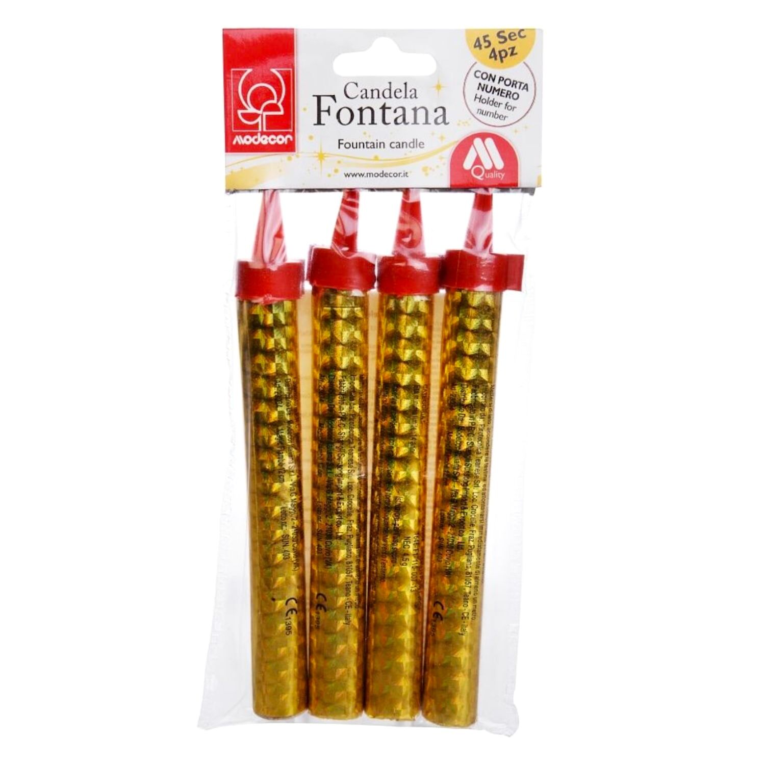 BENGALAS LUMINOSAS DORADAS - MODECOR - Imagen 2