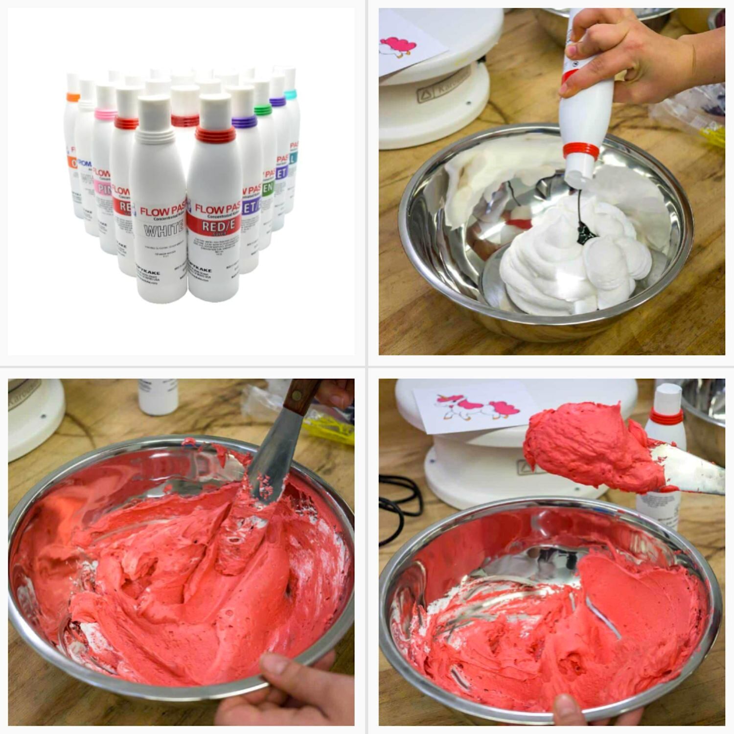 COLORANTE EN GEL "FLOW PASTE" KOPYKAKE - ROSA (118 ML) - Imagen 2