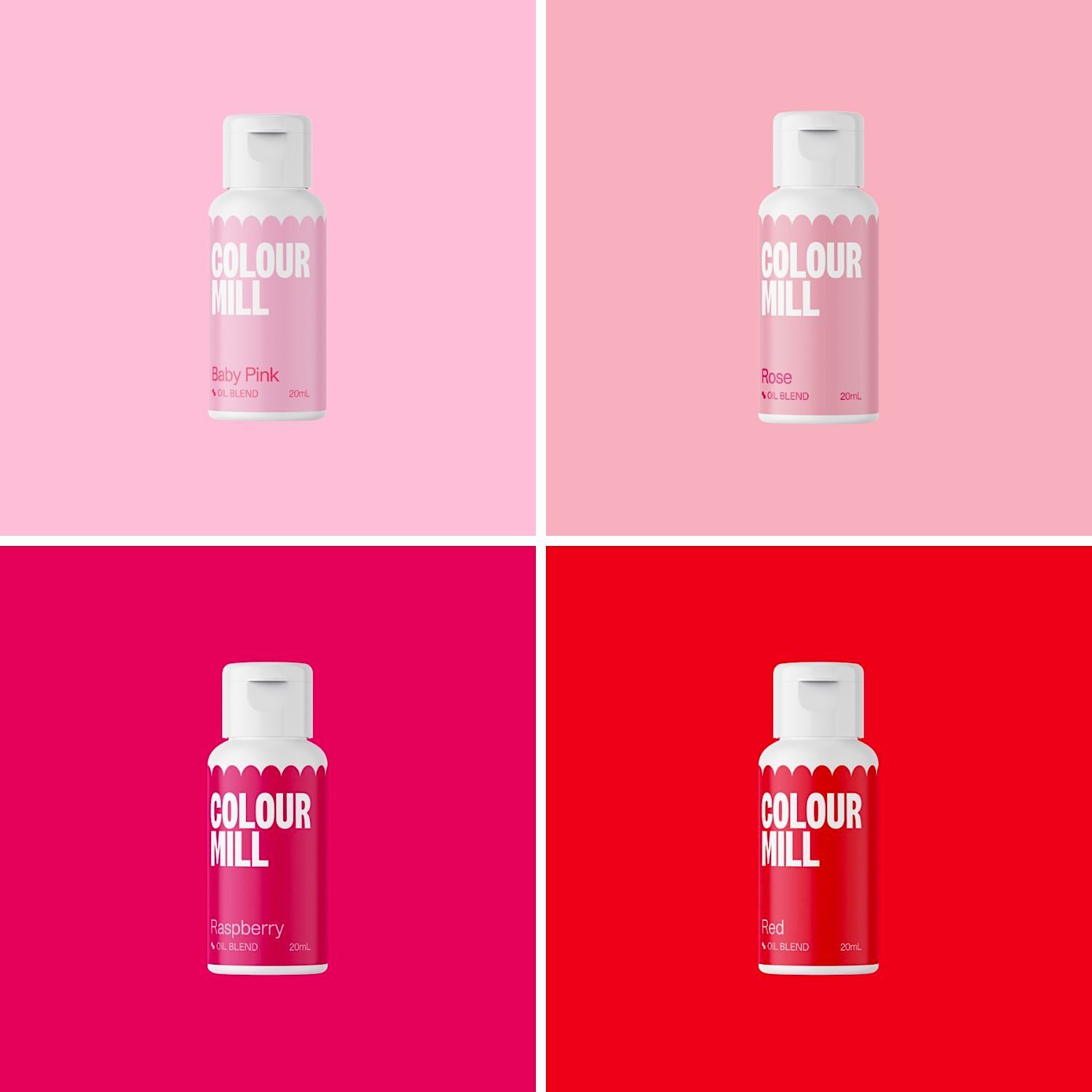 PACK COLORANTES EN GEL SAN VALENTIN COLOUR MILL (80 ML) - Imagen 2